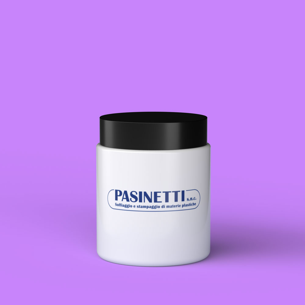 produzione piccoli barattoli plastica travel size