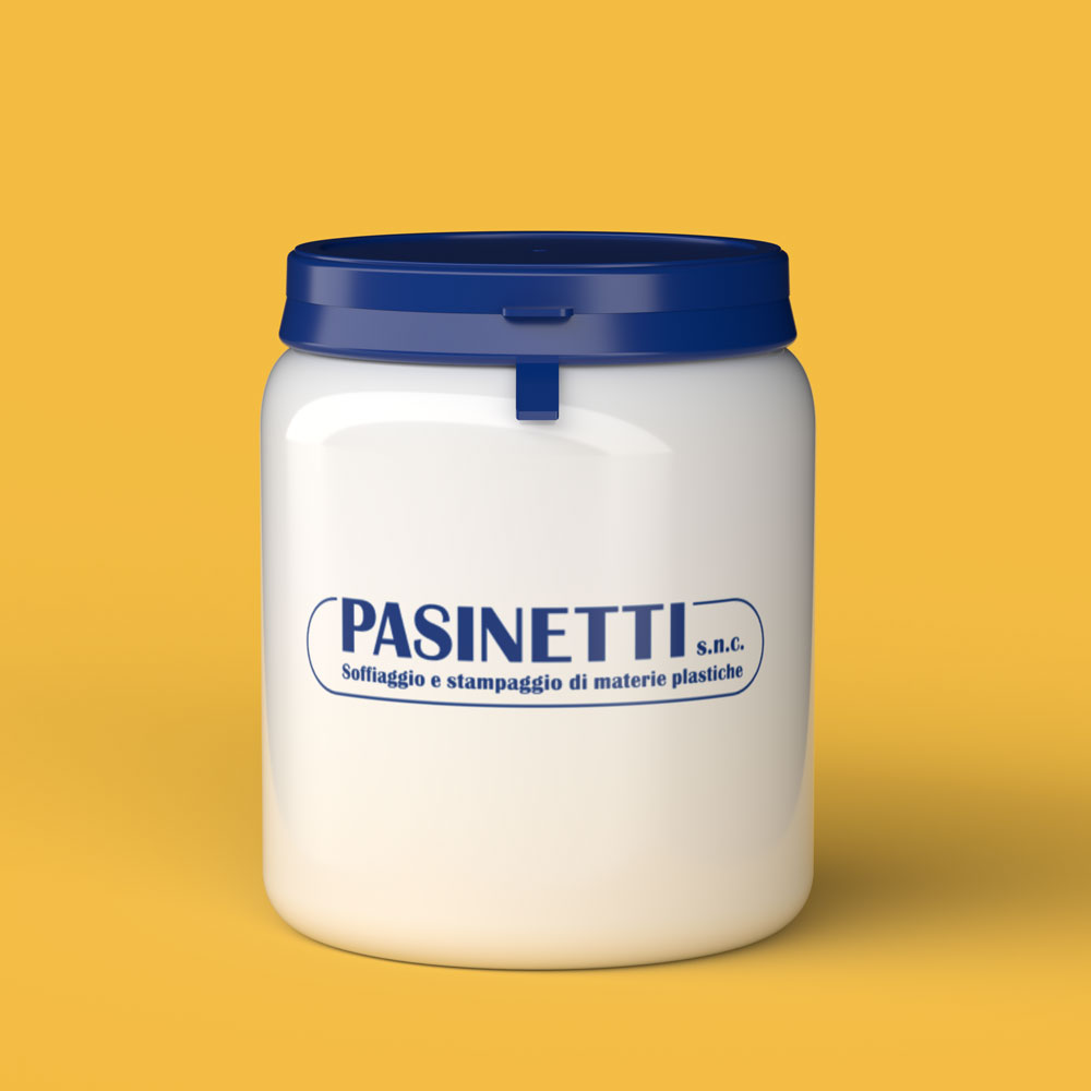 produzione barattoli con sigillo plastica soffiata