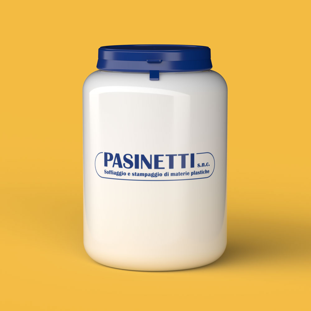 produzione barattoli con sigillo plastica soffiata